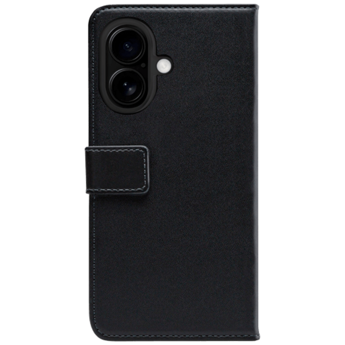Mobilize Mobilize PU-leer Book Case Zwart voor Apple iPhone 16