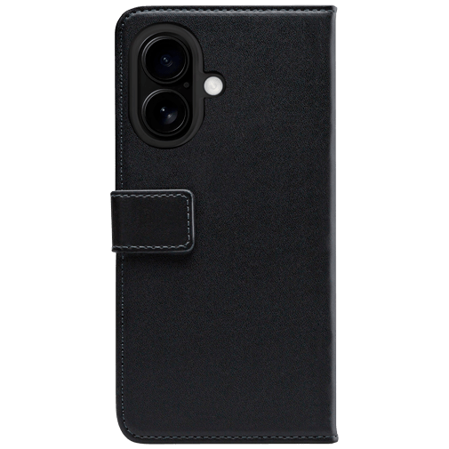 Mobilize Mobilize PU-leer Book Case Zwart voor Apple iPhone 16