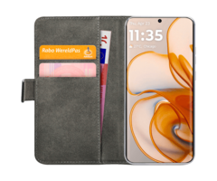 Mobilize Mobilize PU-leer Book Case Zwart Motorola Edge 50