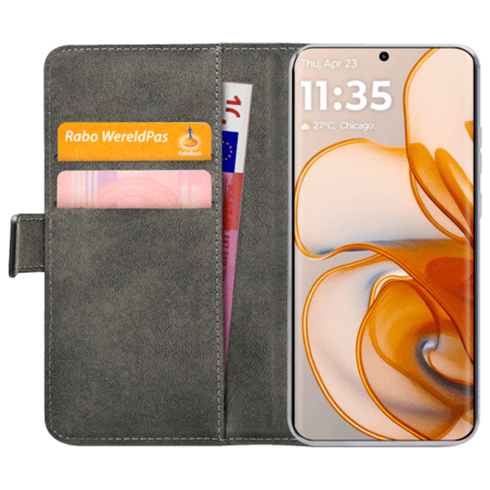 Mobilize Mobilize PU-leer Book Case Zwart voor Motorola Edge 50