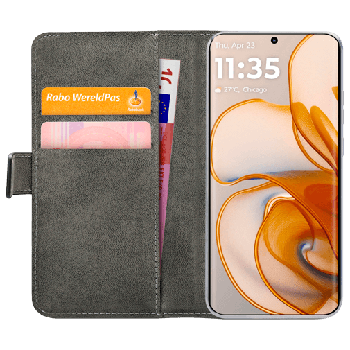 Mobilize Mobilize PU-leer Book Case Zwart voor Motorola Edge 50
