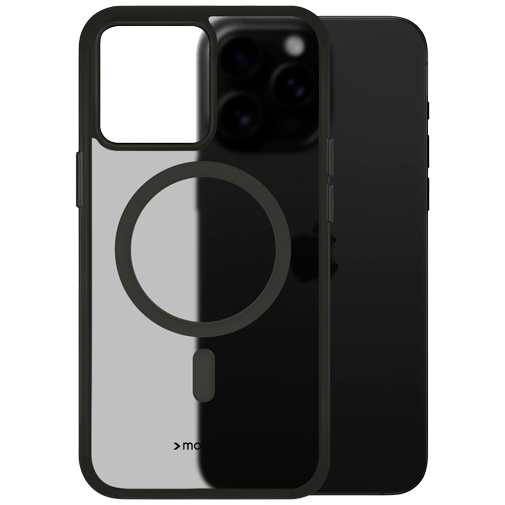 Mobilize Mobilize Magnetische TPU Back Cover Zwart voor Apple iPhone 16 Pro Max