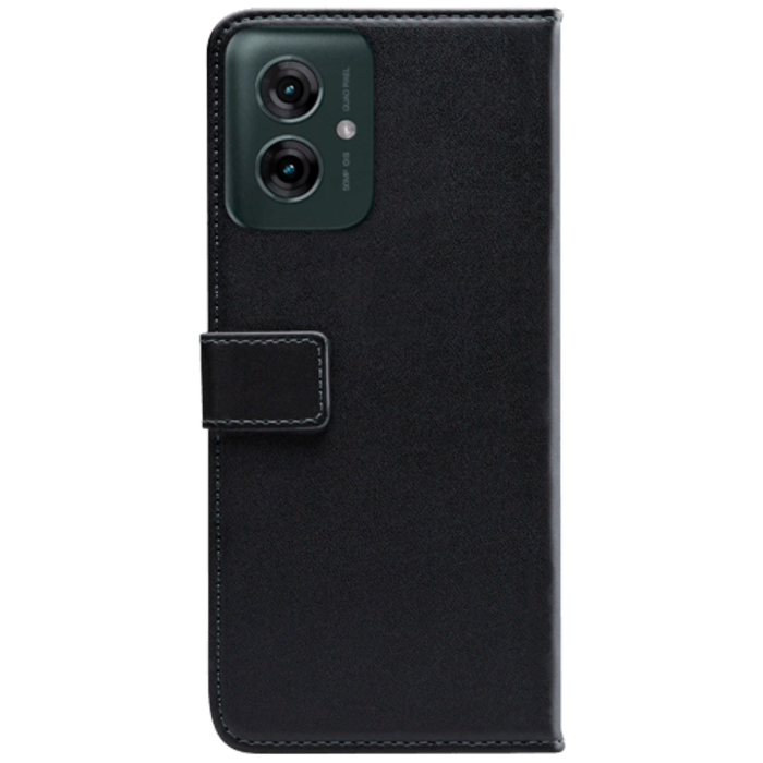 Mobilize Mobilize PU-leer Book Case Zwart voor Motorola Moto G55 5G