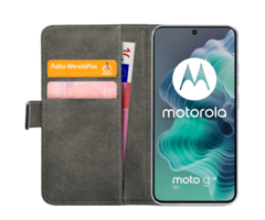 Mobilize Mobilize PU-leer Book Case Zwart Motorola Moto G35 5G