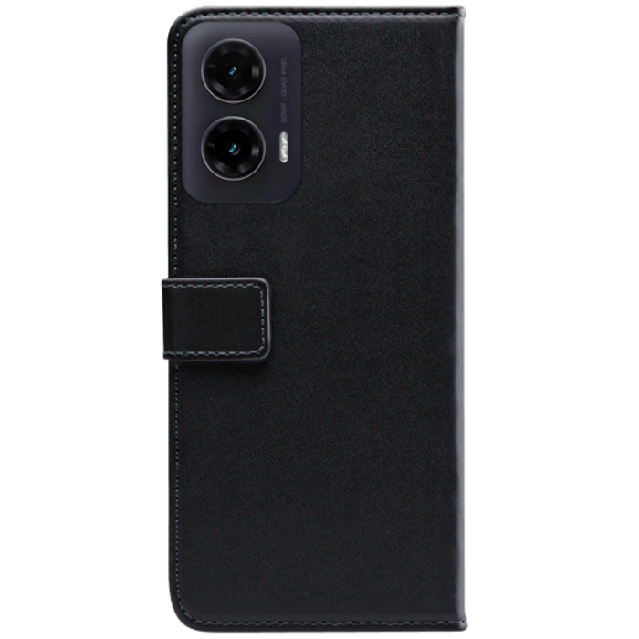 Mobilize Mobilize PU-leer Book Case Zwart voor Motorola Moto G35 5G