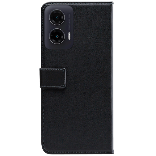 Mobilize Mobilize PU-leer Book Case Zwart voor Motorola Moto G35 5G