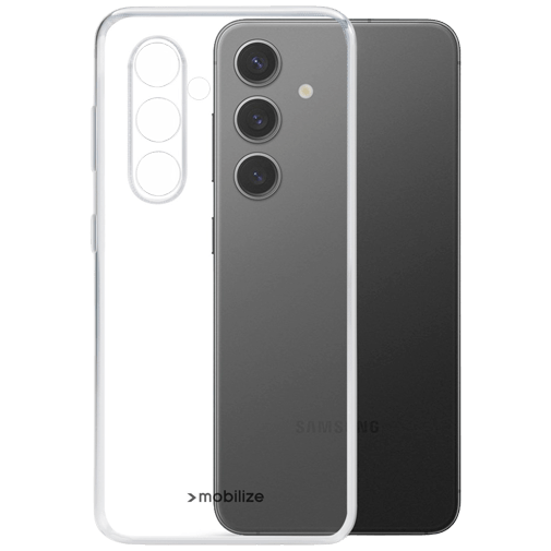 Mobilize Mobilize TPU Back Cover Transparant voor Samsung Galaxy S24 FE