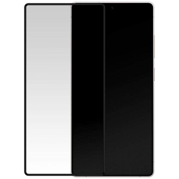 Mobilize Mobilize Gehard Glas Black Frame Screenprotector Samsung Galaxy S25 Ultra