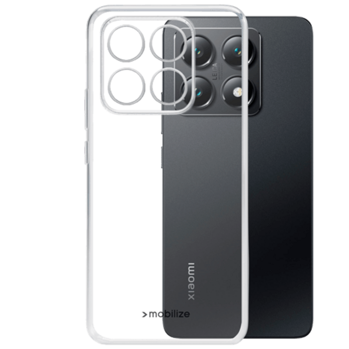 Mobilize Mobilize TPU Back Cover Transparant voor Xiaomi 14T