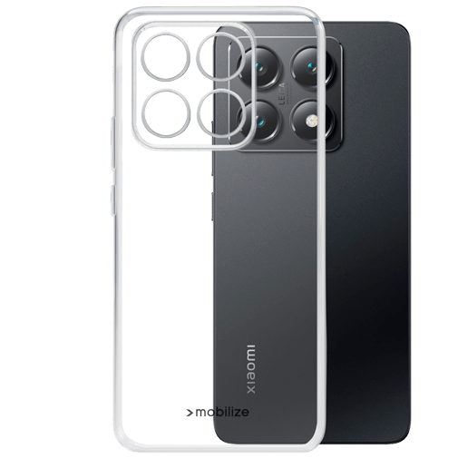 Mobilize Mobilize TPU Back Cover Transparant voor Xiaomi 14T