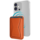 Mobilize Magnetische PU-leer Kaarthouder - Bruin