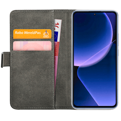 Mobilize Mobilize PU-leer Book Case Zwart voor Xiaomi 14T