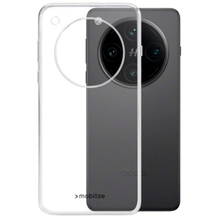 Mobilize Mobilize TPU Back Cover Transparant voor OPPO Find X8 Pro