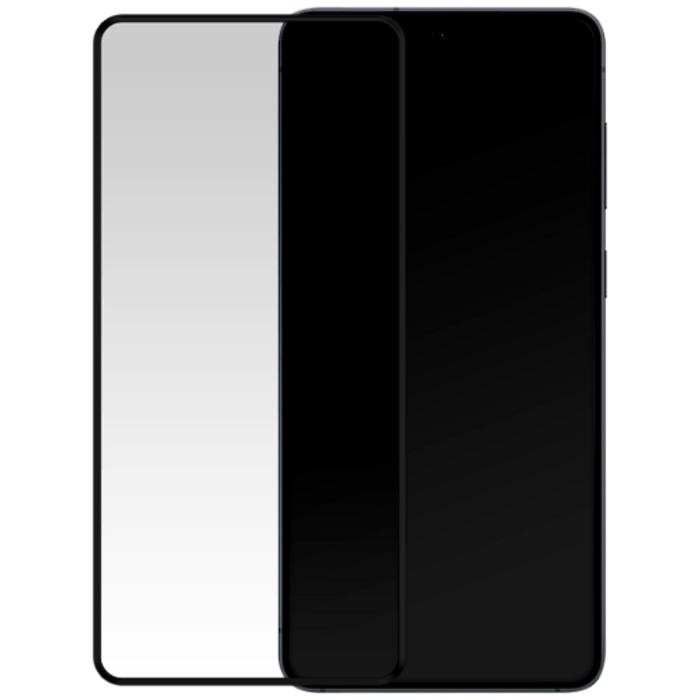Mobilize Mobilize Gehard Glas Screenprotector Samsung Galaxy S25 Edge - Black Frame