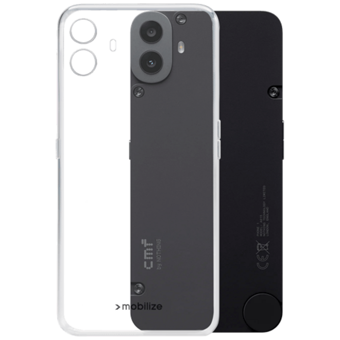 Mobilize Mobilize TPU Back Cover Transparant voor CMF Phone 1