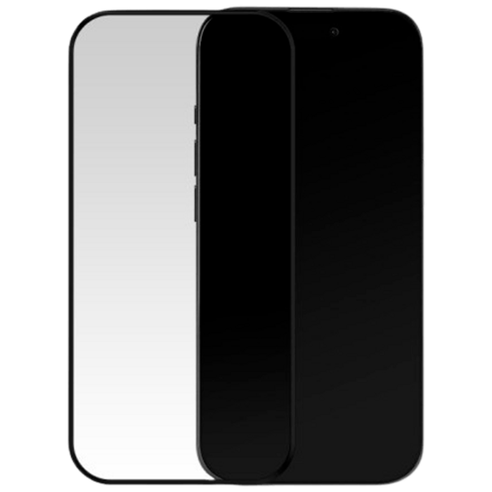 Mobilize Mobilize Gehard Glas Black Frame Screenprotector iPhone 16 Pro/17/17 Pro
