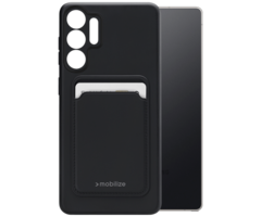 Mobilize Mobilize Cardcase TPU Back Cover Zwart voor Samsung Galaxy S25 Ultra