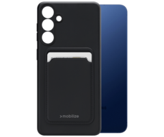 Mobilize Mobilize Cardcase TPU Back Cover Zwart voor Samsung Galaxy S25+