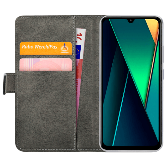 Mobilize Mobilize PU-leer Book Case Zwart voor Motorola Moto G75 5G