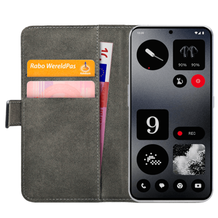 Mobilize Mobilize PU-leer Book Case Zwart voor CMF Phone 1