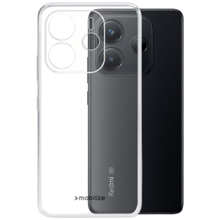 Mobilize Mobilize Gelly Case Clear voor Xiaomi Redmi Note 14 5G