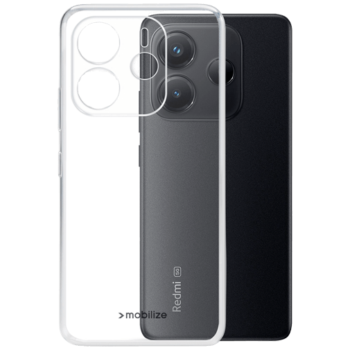 Mobilize Mobilize Gelly Case Clear voor Xiaomi Redmi Note 14 5G