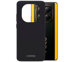 Mobilize Mobilize Rubber Gelly Case Xiaomi Poco X7 5G - Mat Zwart