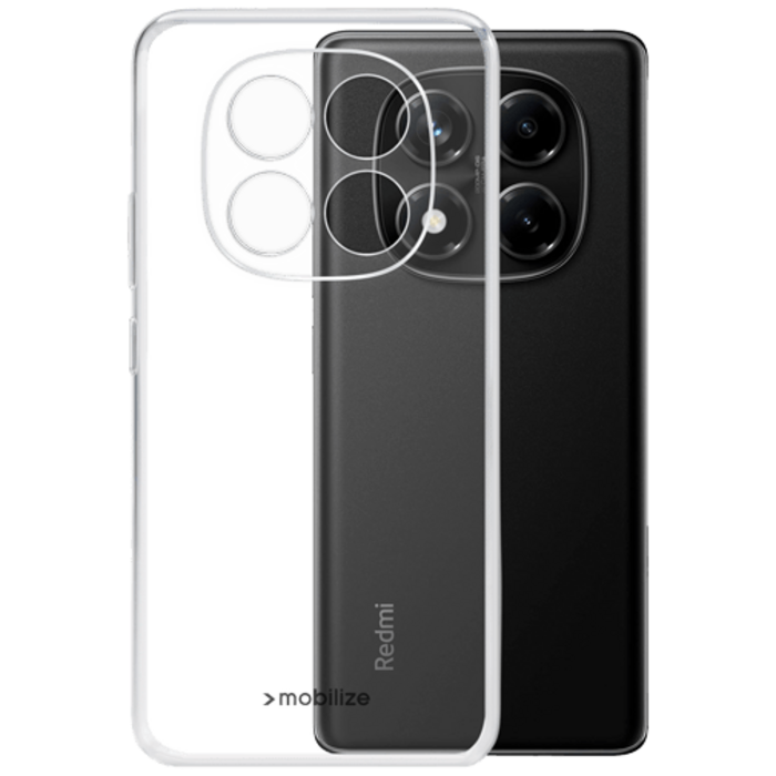 Mobilize Mobilize Transparante Back Cover voor Xiaomi Redmi Note 14 Pro 4G