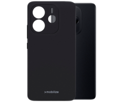 Mobilize Mobilize Rubber Gelly Case Xiaomi Redmi Note 14 5G - Zwart