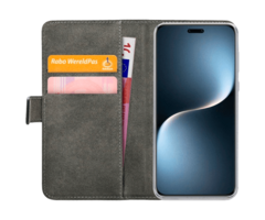 Mobilize Mobilize Classic Gelly Wallet Book Case Honor Magic7 Pro - Zwart
