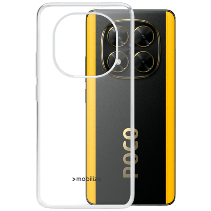 Mobilize Mobilize Gelly Case Backcover Transparant voor Xiaomi POCO X7 5G