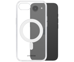 Mobilize Mobilize Naked Case MagSafe Compatible Apple iPhone 16e/17e Transparant