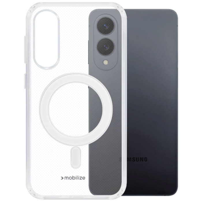 Mobilize Mobilize Magnetische PC Back Cover Transparant - Samsung Galaxy S25 Edge