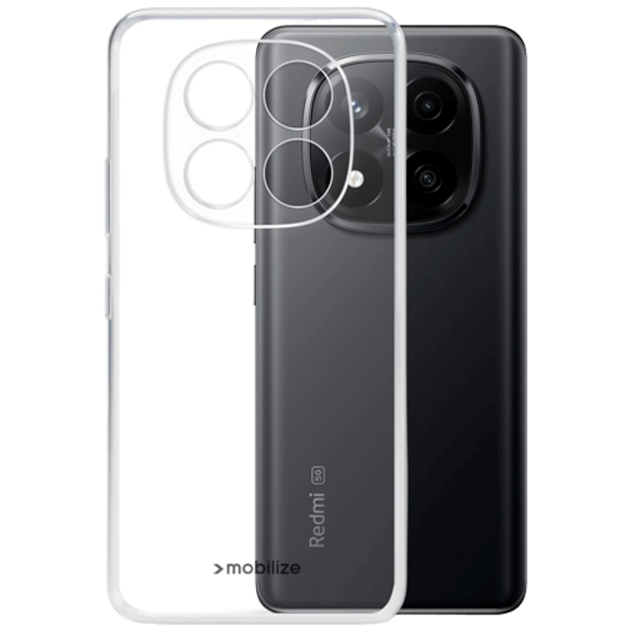 Mobilize Mobilize TPU Back Cover Transparant voor Xiaomi Redmi Note 14 Pro+ 5G
