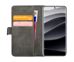 Mobilize Mobilize PU-Leer Book Case Zwart voor Xiaomi Redmi Note 14 Pro+ 5G