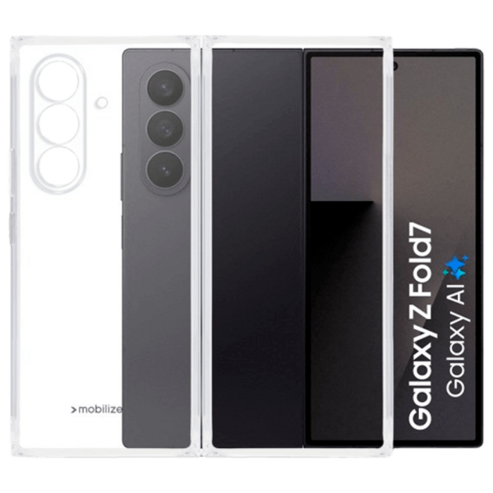 Mobilize Mobilize TPU Back Cover Transparant voor Samsung Galaxy Z Fold 7