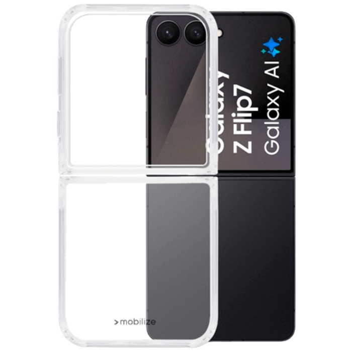 Mobilize Mobilize TPU Back Cover Transparant voor Samsung Galaxy Z Flip 7