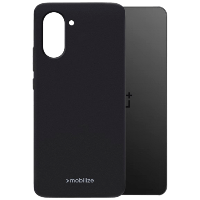 Mobilize Mobilize Rubber Gelly Case Zwart voor OnePlus Nord CE5