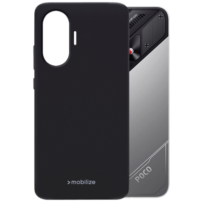 Mobilize Mobilize TPU Back Cover Zwart voor Poco F7