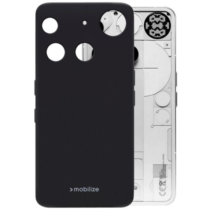 Mobilize Mobilize TPU Back Cover Nothing Phone (3) - Zwart