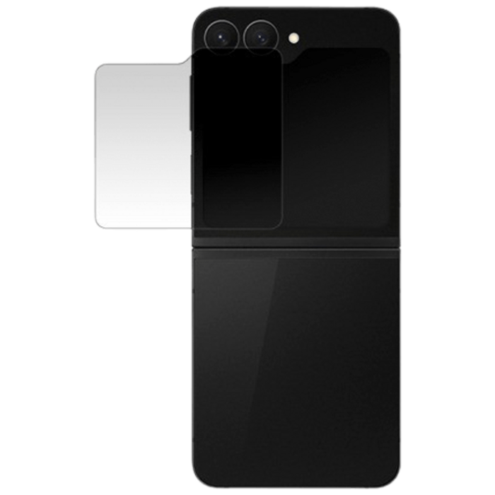 Mobilize Mobilize Safety Glass Screenprotector Samsung Galaxy Z Flip 7 FE (Coverscherm + Camera)