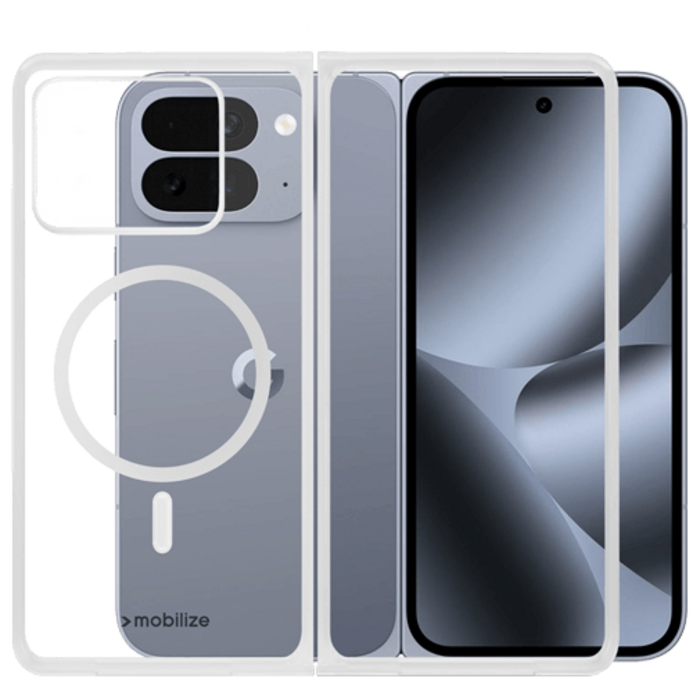 Mobilize Mobilize Magnetische Back Cover Google Pixel 10 Pro Fold - Transparant