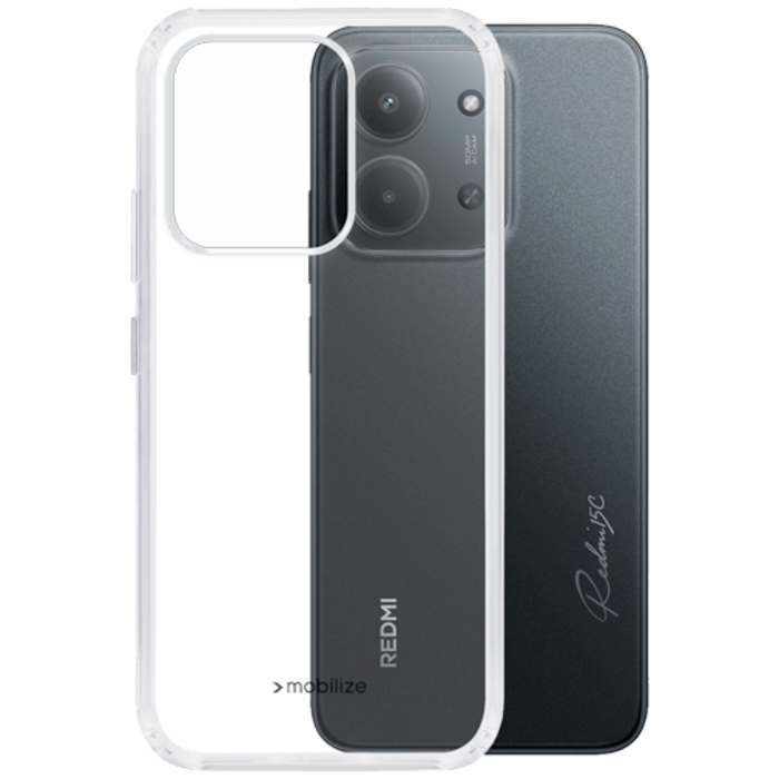 Mobilize Mobilize TPU Back Cover Transparant voor Xiaomi Redmi 15C
