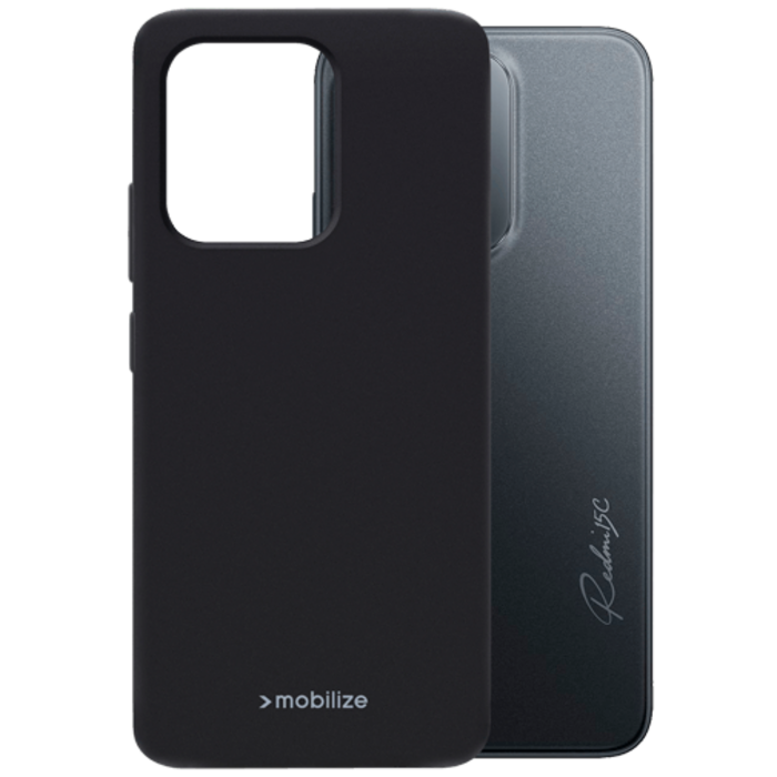 Mobilize Mobilize TPU Back Cover Zwart voor Xiaomi Redmi 15C