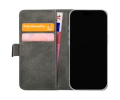Mobilize Mobilize PU-Leer Book Case Zwart voor Apple iPhone 17 Pro Max