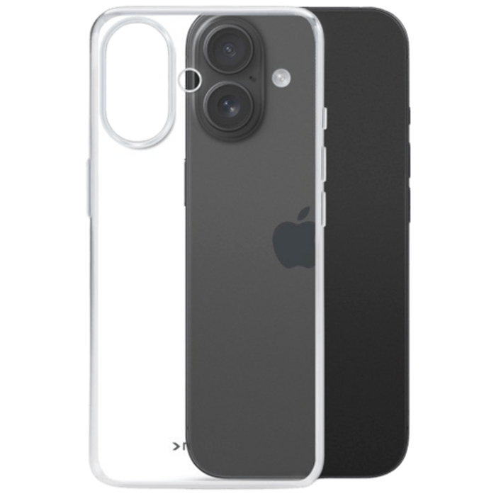 Mobilize Mobilize TPU Back Cover Transparant voor Apple iPhone 17