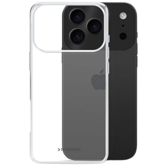 Mobilize Mobilize TPU Back Cover Transparant voor Apple iPhone 17 Pro