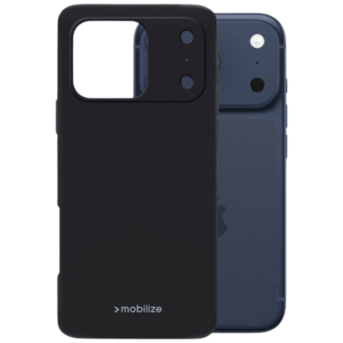 Mobilize Mobilize TPU Back Cover Zwart voor Apple iPhone 17 Pro