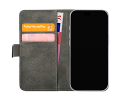 Mobilize Mobilize PU-Lederen Book Case Zwart voor Apple iPhone Air