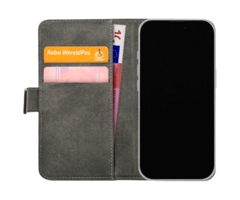 Mobilize Mobilize PU-Leer Book Case Zwart voor Apple iPhone 17